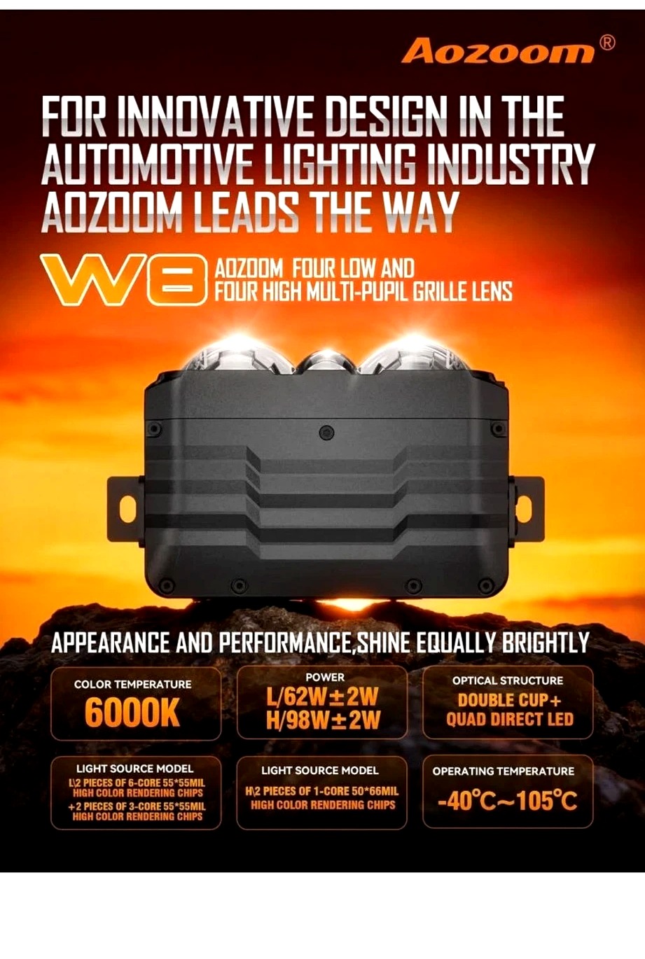 Aozoom W8